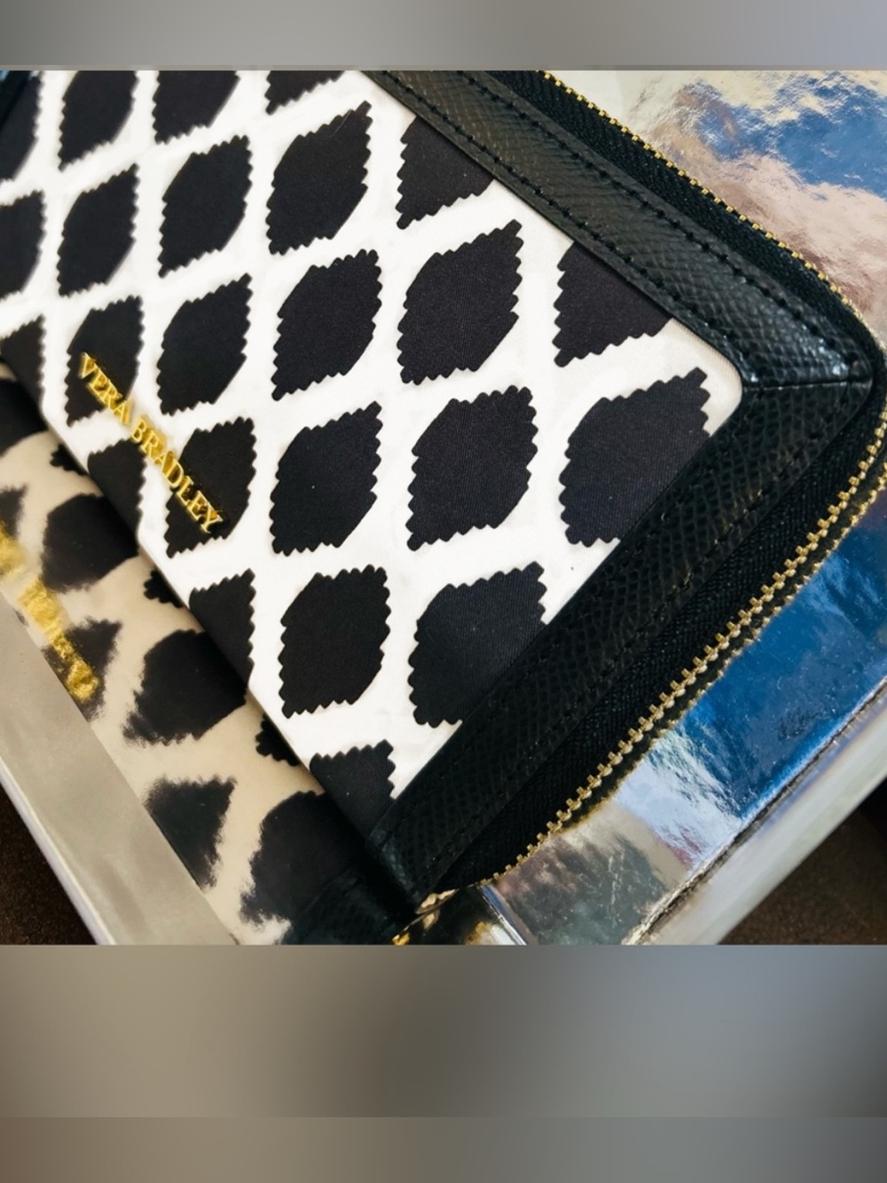 Vera Bradley Leather Trim Wallet 💕